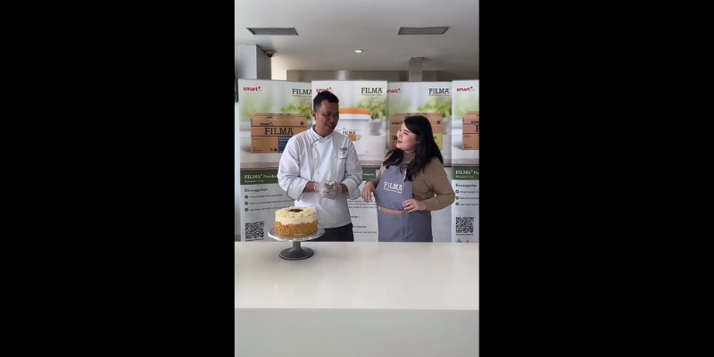 [Live Baking FILMA] Martabak Layer Cake by Chef Arvan
